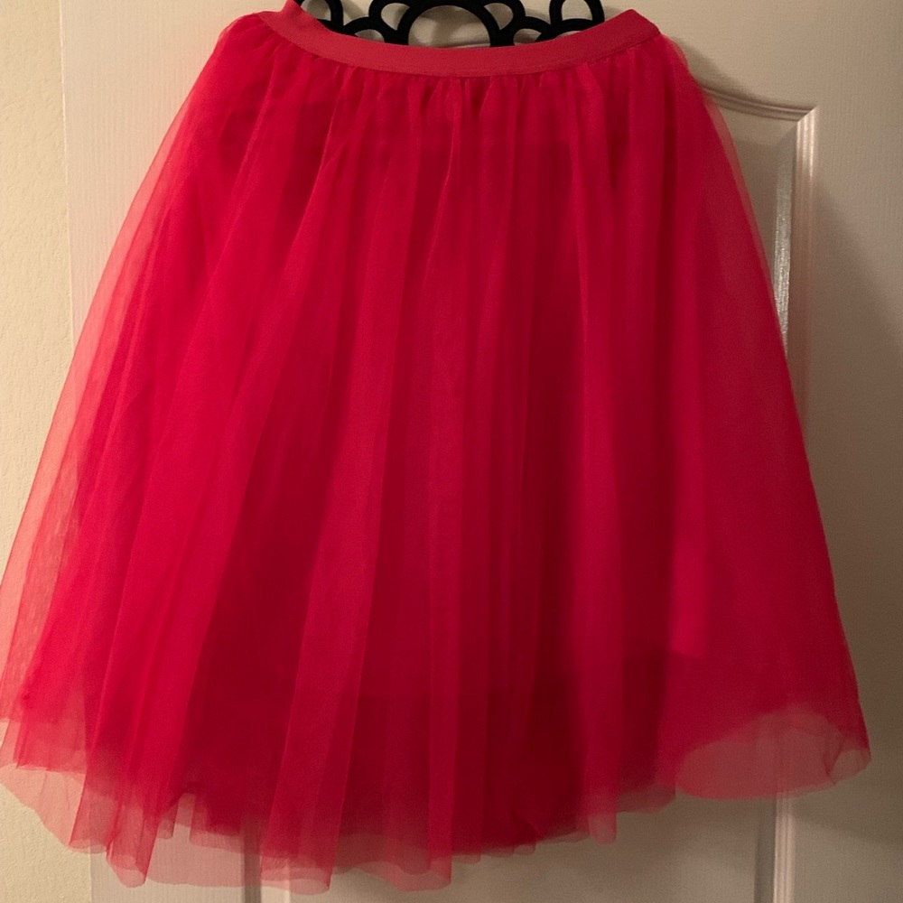 Hot Pink Ballerina Tulle Skirt